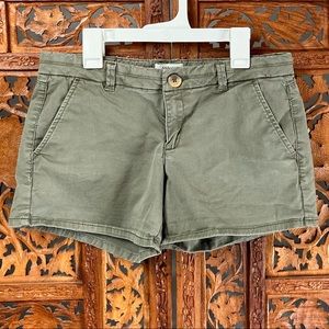 Garage Olive Green Women’s Shorts